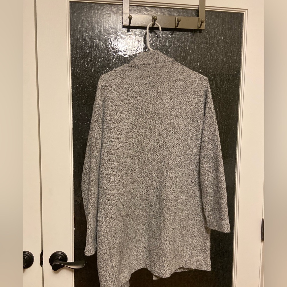 Zara Grey Sweater-Coat - Picture 4 of 5